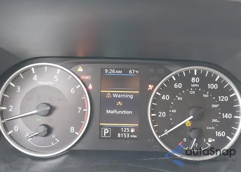 2025 Nissan Sentra S из США, поврежденный, VIN 3N1AB8BV0SY221759